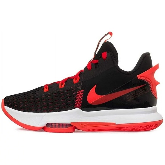 Nike Lebron Witness V 5 Bred 11.5 Black Red Crimson CQ9380 005 Shoe Sneaker Mens - Picture 10 of 10